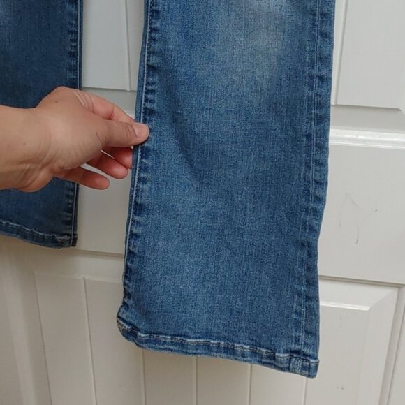 BANANA REPUBLIC Olivia Palermo blue jeans pants with pockets, zipper - Picture 4 of 10